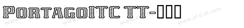 PortagoITC TT字体转换